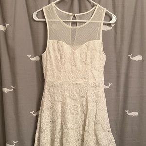 White francescas dress